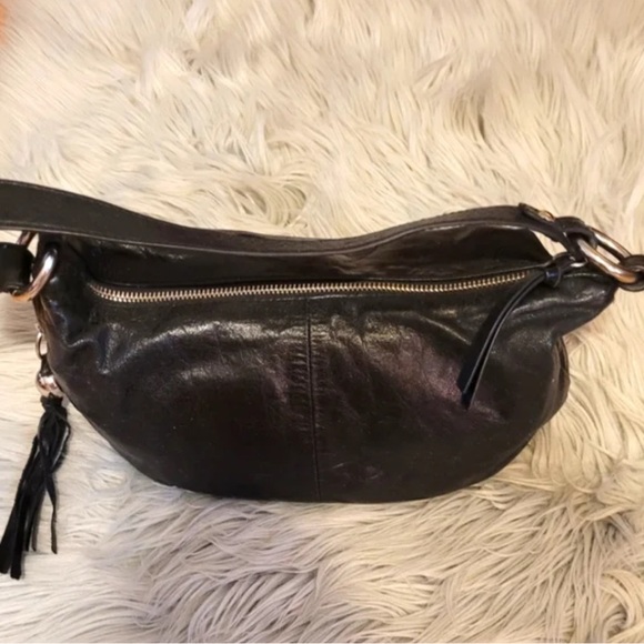 HOBO International Phoebe Black Leather Bag - Picture 2 of 16